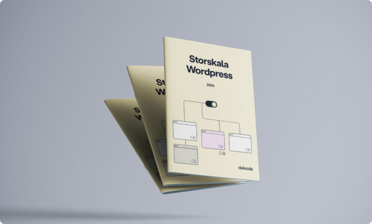 Whitepaper om Storskala WordPress for store organisasjoner og bedrifter.